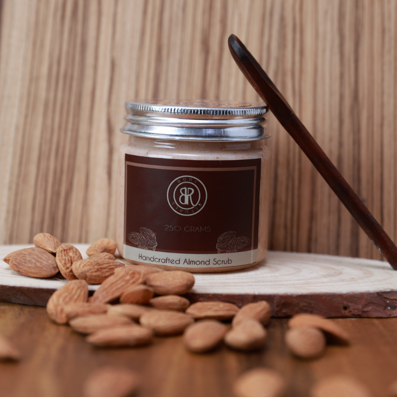 Handcrafted Almond scrub