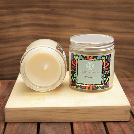 Cherry blossom soy candle by bodyrituals