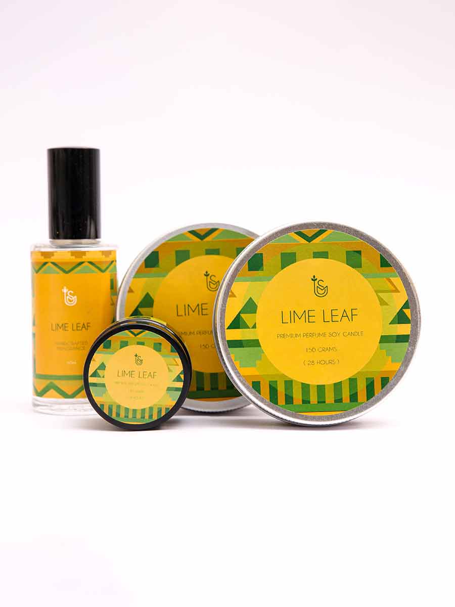 Organic Lime Leaf Set